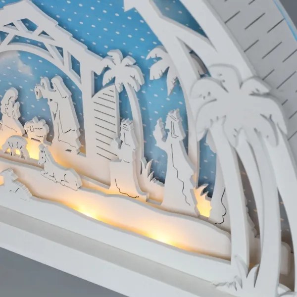 Brilagi - LED vianočná dekorácia LED/2xAA betlehem