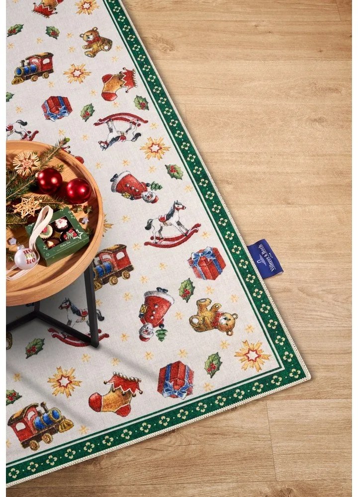 Zelený behúň s vianočným motívom 80x200 cm Green Christmas – Villeroy&amp;Boch