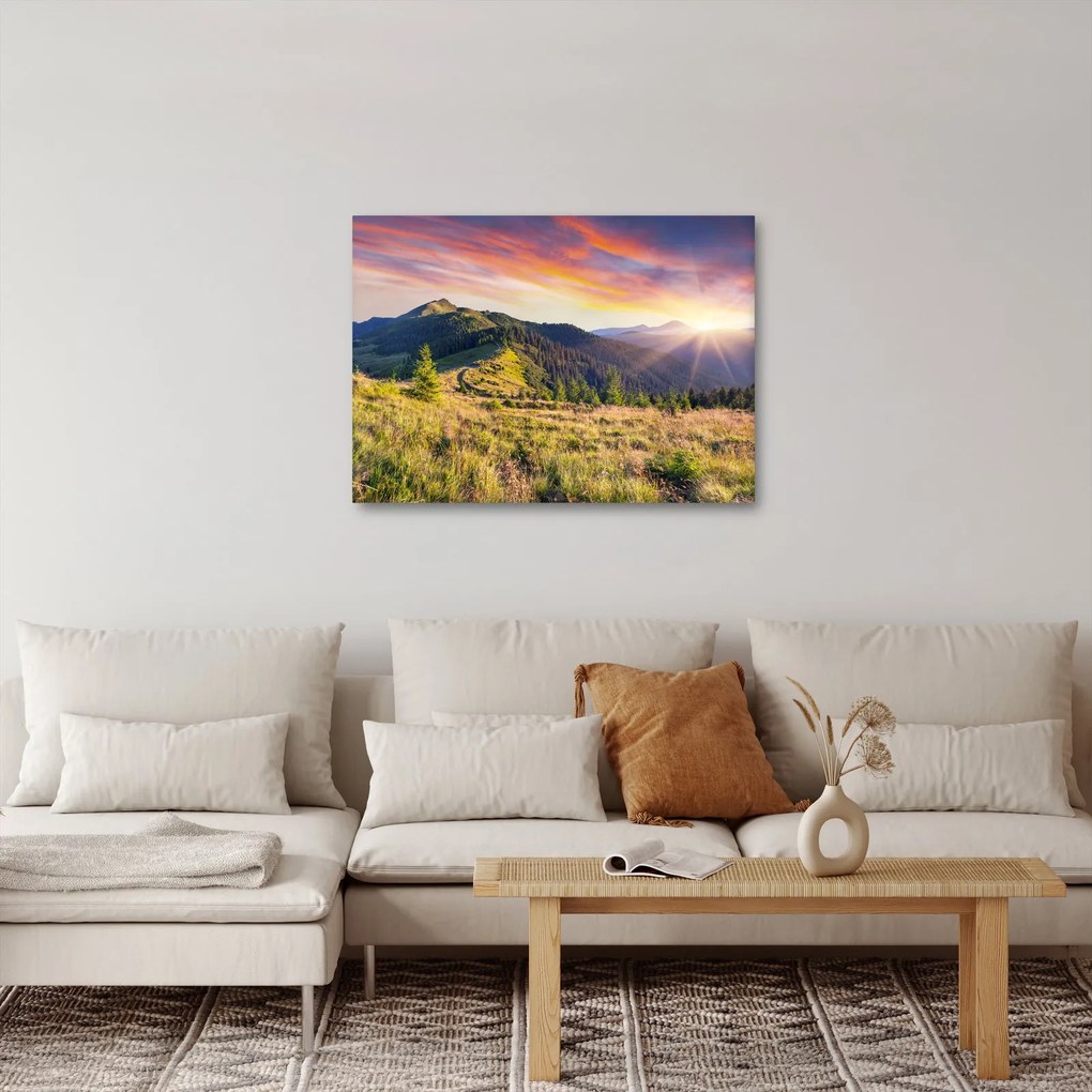 Obraz - Lesná krajina (70x50 cm)