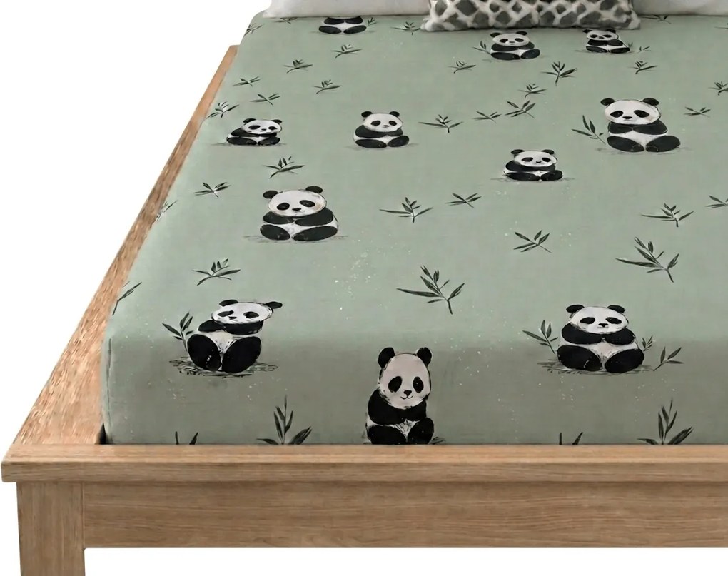 Plachta z mikrovlákna PANDA RELAX mentolová 90x200 cm