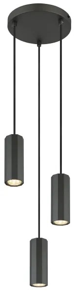 Globo 57918-3H - Luster na lanku JAMES 3xGU10/25W/230V
