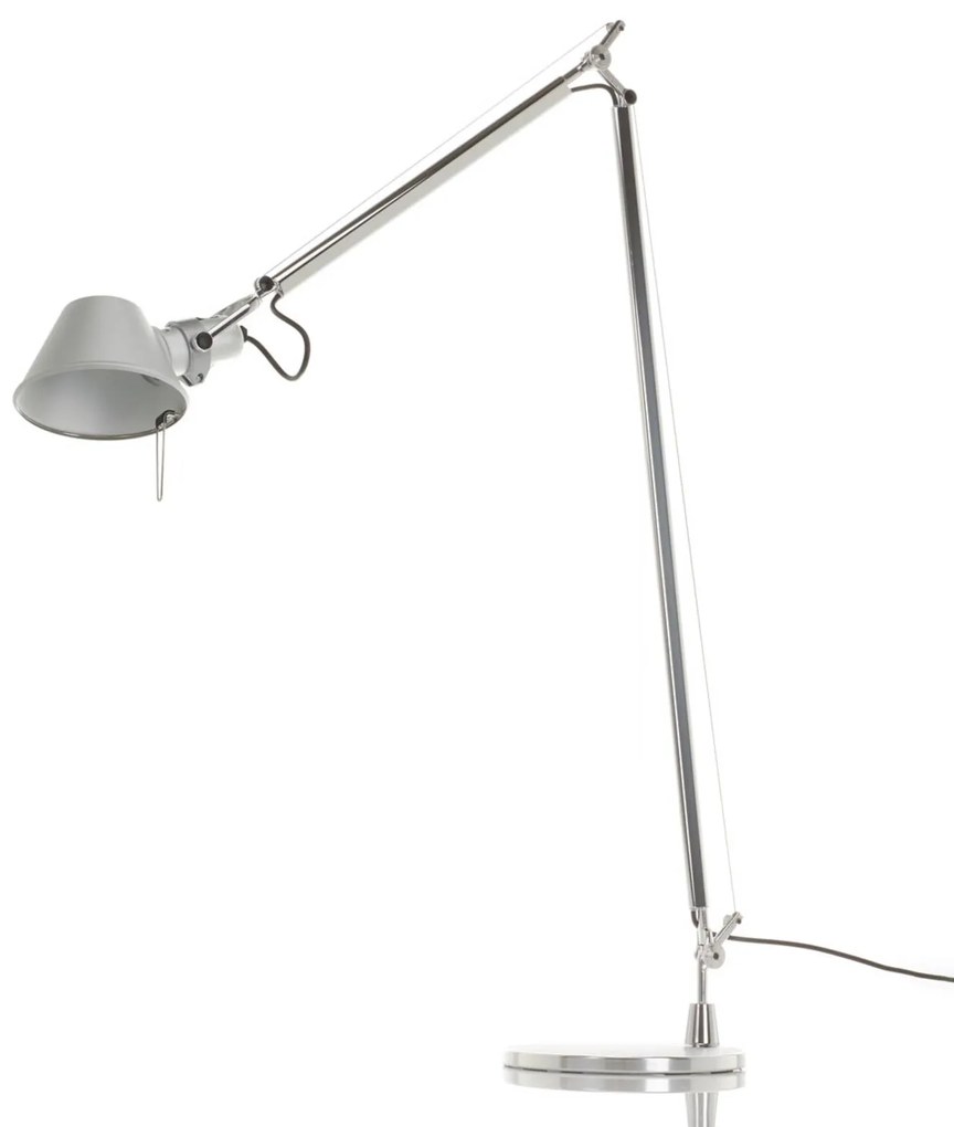 Artemide Tolomeo Lettura stojaca lampa, hliník