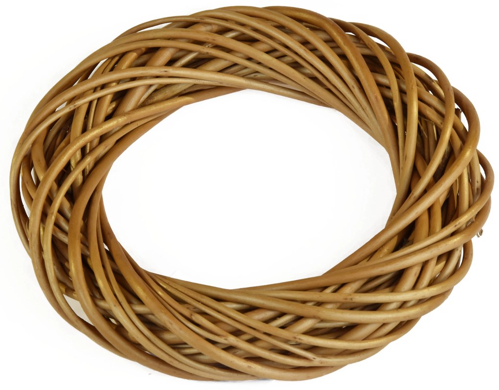 Veniec z lúpaného prútia Rozmery (cm): 25x3