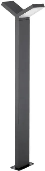 Vonkajšie LED lampa Park 2 x 6W 125 tmavo sivé