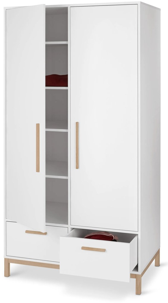 Šatníková skriňa »Eklund« so zásuvkami