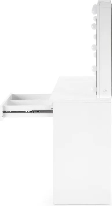 Toaletný stolík Hektor (biela). Vlastná spoľahlivá doprava až k Vám domov. 1048928