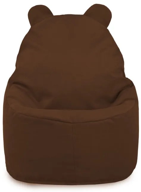 Kreslo pre deti Teddy hnedé