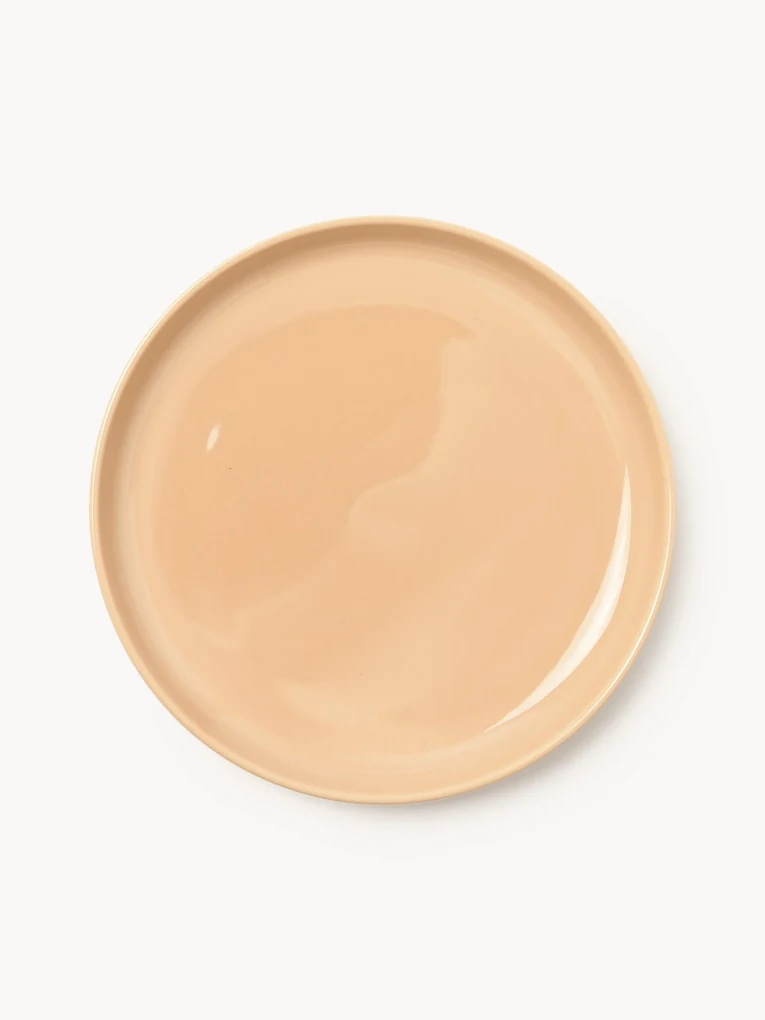 Porcelánové raňajkové taniere Nessa, 4 ks
