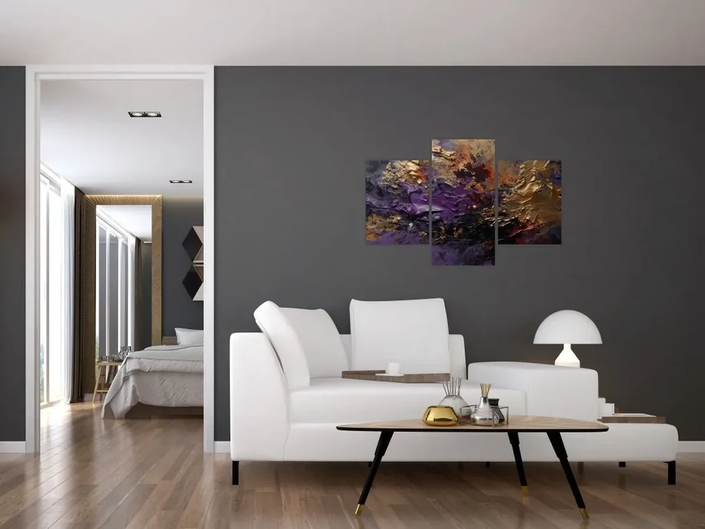 Obraz - Textúrovaná abstrakcia (90x60 cm)
