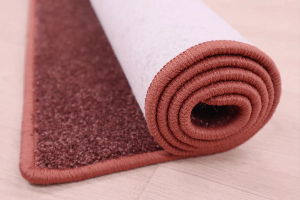 Vopi, Koberec behúň na mieru Capri terra, šíre 150 cm, oranžová, chodba / predsieň