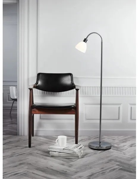 Nordlux - Stojacia lampa RAY 1xE14/25W/230V lesklý chróm