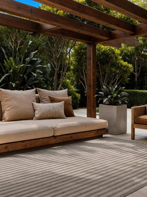 Koberec Ted Baker Haringey Linley sivý / biely