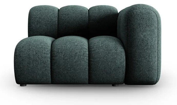 Tyrkysovomodrý modul pohovky (pravý roh) Lupine – Micadoni Home