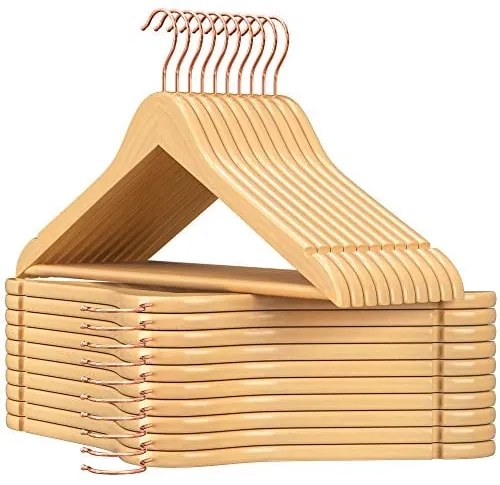 Drevené vešiaky, sada 20ks