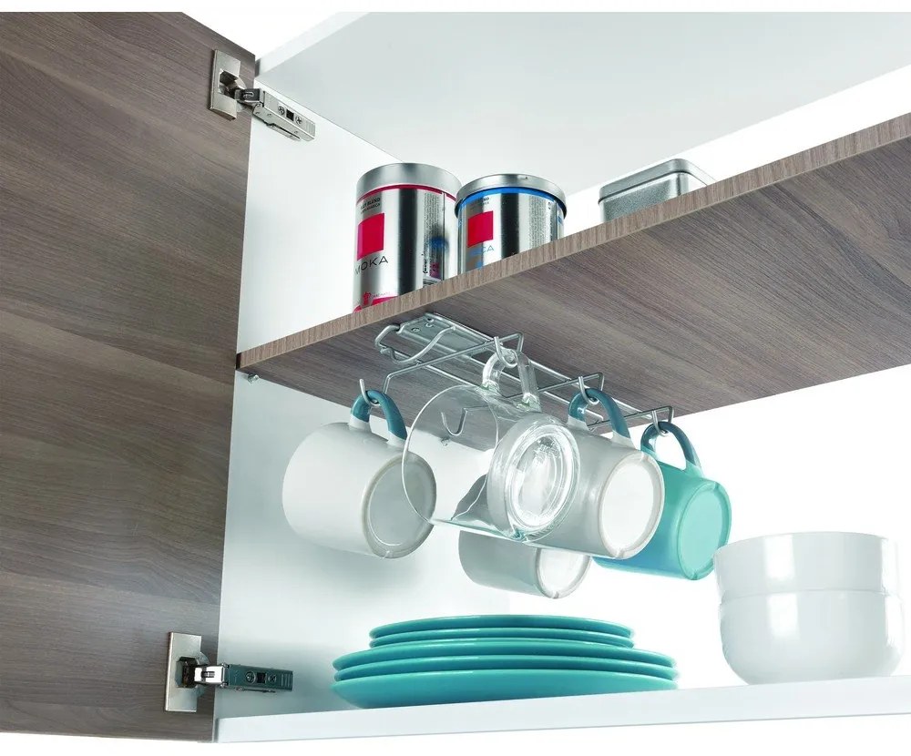 Závesný antikoro držiak na hrnčeky Metaltex Slide