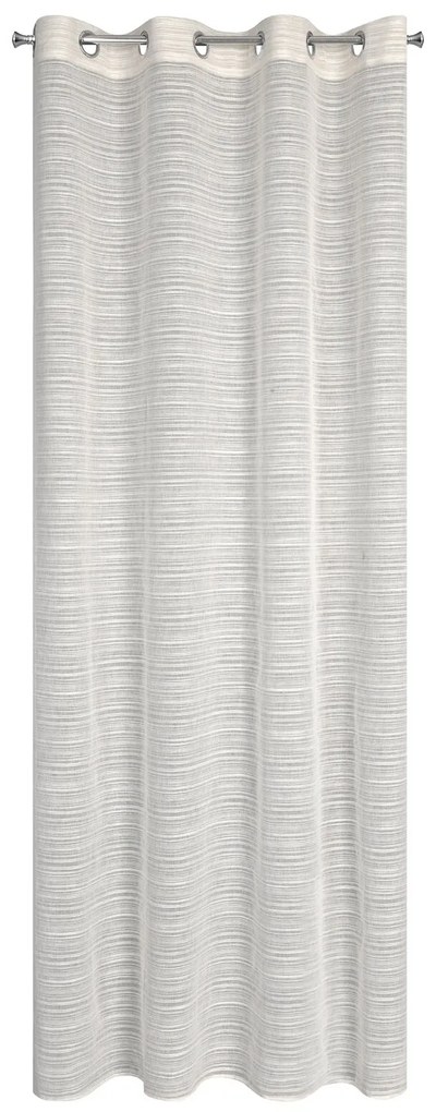 ZÁCLONA NA KRÚŽKOCH ARIA 140X250 CM BÉŽOVÁ