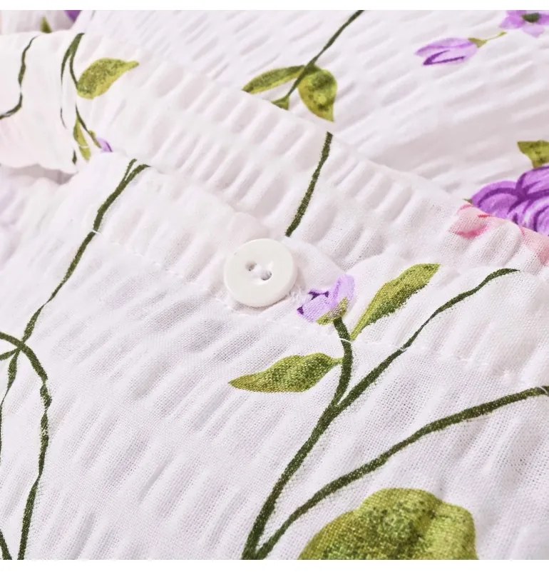 Obliečky krepové Danna EMI, Štandardný set jednolôžko obsahuje 1x 140x200 + 1x 70x90