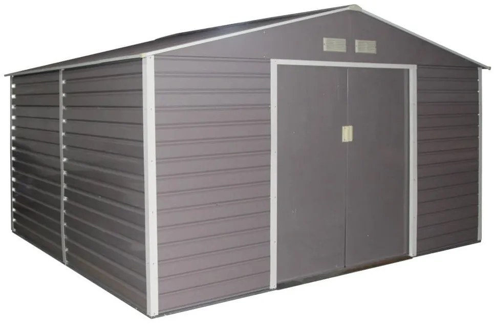 Záhradný domček G21 GAH 1085 - 340 x 319 cm, šedý