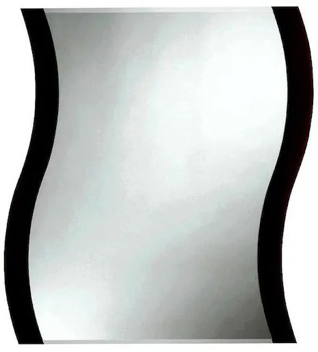 Amirro Storm Black zrkadlo s fazetou 65x50 cm čierna 711-737s ZST6550B