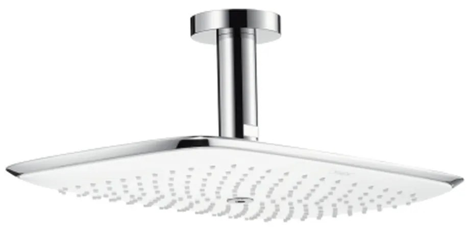 Hansgrohe PuraVida - Horná sprcha 400 mm s prívodom od stropu 100 mm, 1jet, chróm 27390000