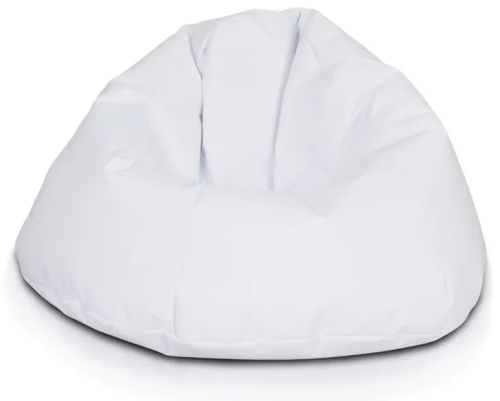 INTERMEDIC SK - Sedací vak Relax 110x70 cm | kreslo na oddych z ekokože alebo polyesteru, 300 l Farba: NC08 - Modrá tmavá (Polyester)