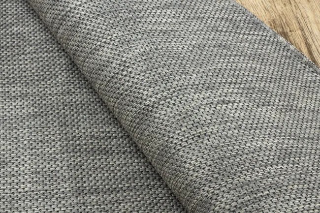 Koberec SIZAL SION A5165A sivý kruh