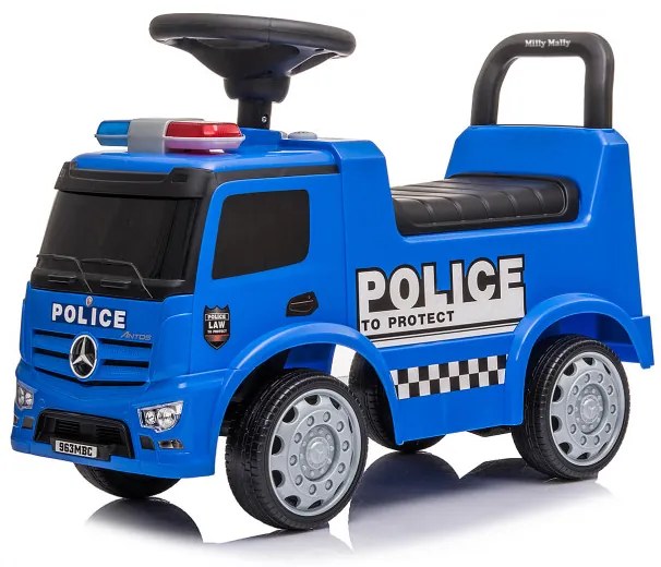 Odrážadlo Mercedes Antos policajné auto