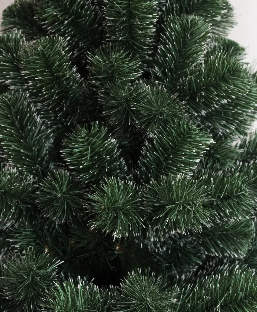 JAKS VIANOČNÝ STROMČEK JEDĽA LUX - ZELENO - BIELA 100CM