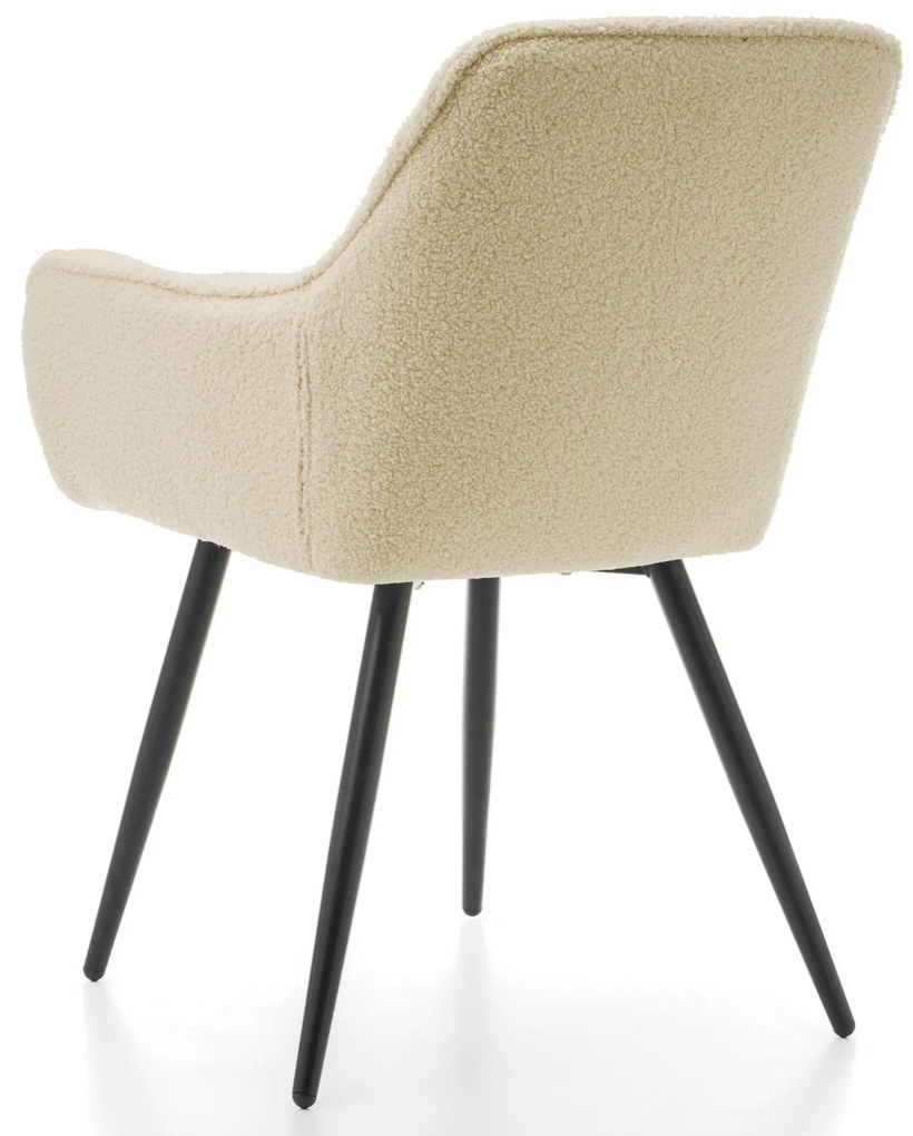 Jedálenská stolička siena teddy krémová | jaks