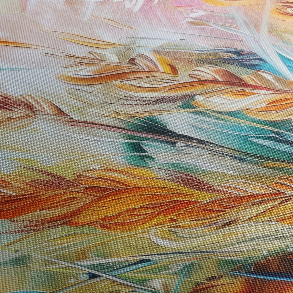 Obraz - Pšenica, abstrakcia (90x60 cm)