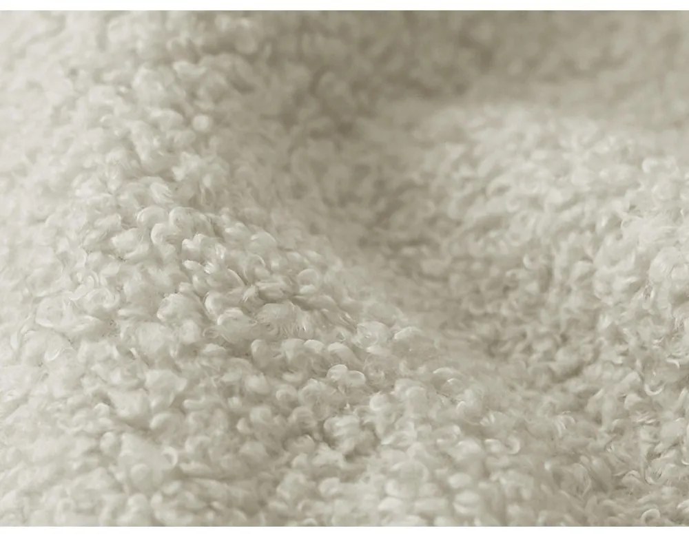 Béžová rozkladacia/s úložným priestorom rohová pohovka z textílie buklé (pravý roh/s leňoškou) Pele – Makamii