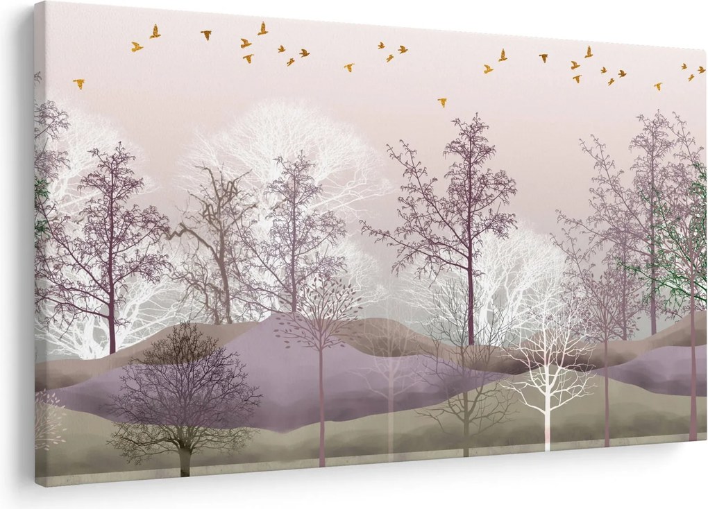 Obraz lesa (90x60 cm)