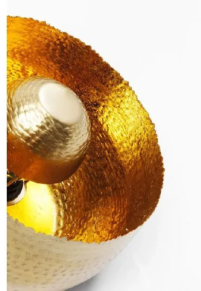 Apollon podlahová lampa mosadzná Ø28 cm