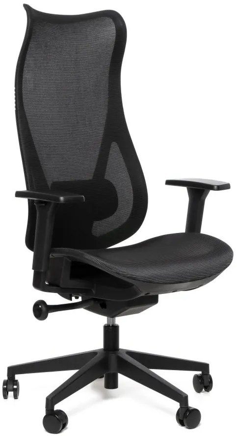 SEGO Kancelárska stolička HARMONY čierna