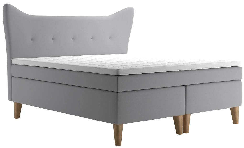 Manželská posteľ: greta 180x200 (s matracmi, bez toppera)