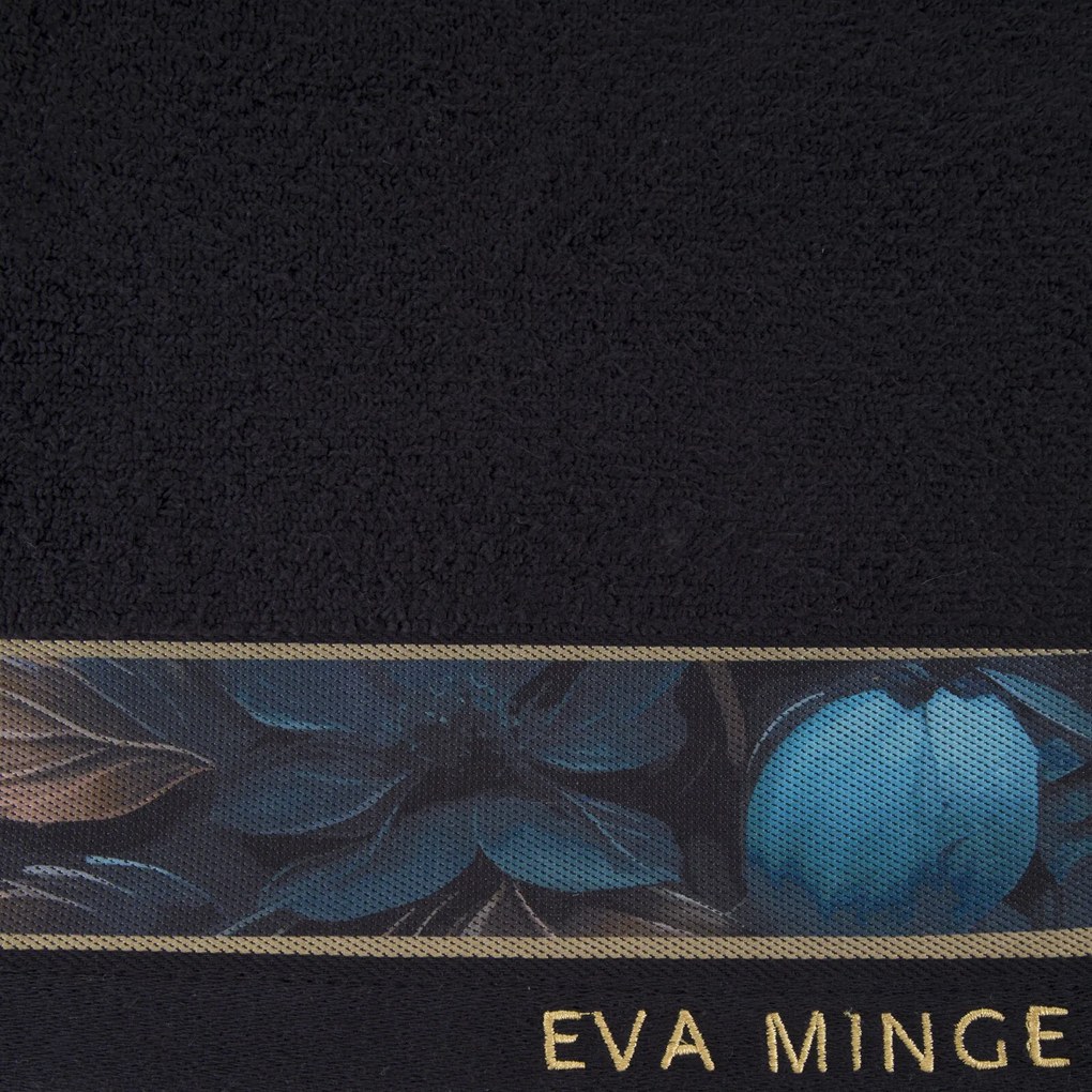 FROTÉ UTERÁK EVA MINGE12 SADA 6 KS 30X50 CM ČIERNA