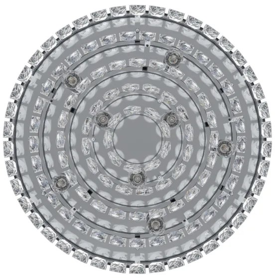 Eglo 39489 - Stropné svietidlo VALPARAISO 8xE14/40W/230V