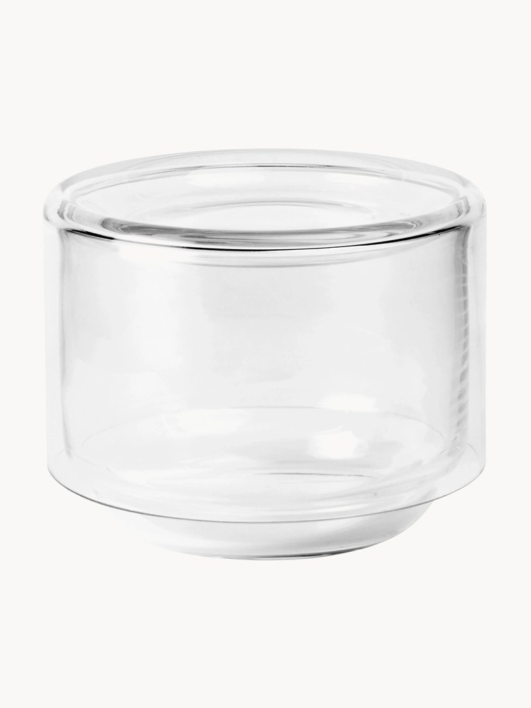 Ručne fúkané úložné dózy Sylvia, 4 ks