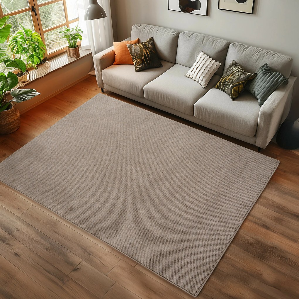 Ayyildiz, Kusový koberec Helix 2200 beige, 240x340, béžová, chodba / predsieň