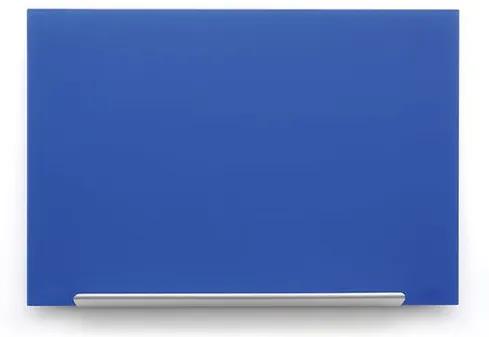 Sklenená tabuľa Diamond glass 99,3 x 55,9 cm, modrá