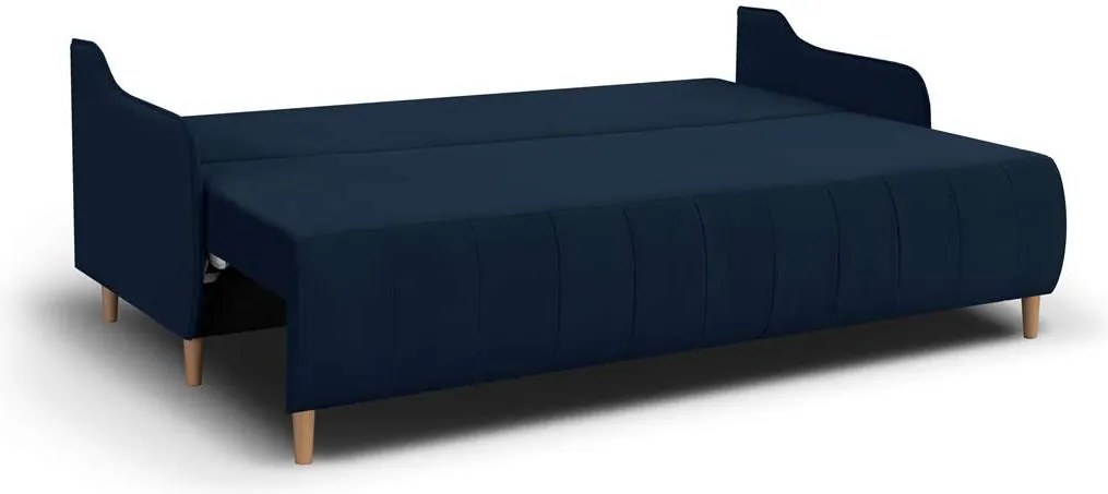 Rozkládací pohovka GALA Tmavomodrá