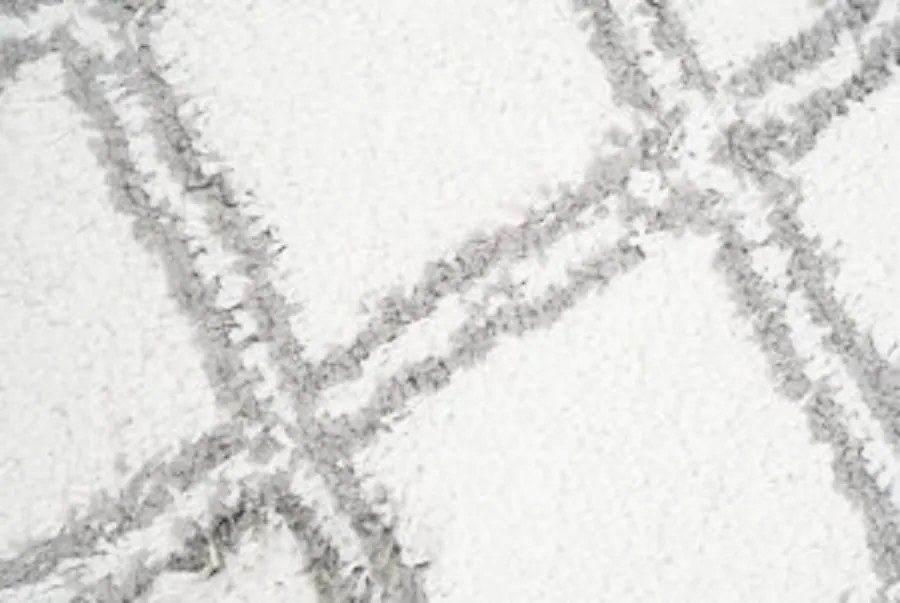 TA Koberec G935A KRÉMOVÁ/TMAVOSIVÁ BOHO Rozmer: 100x300 cm