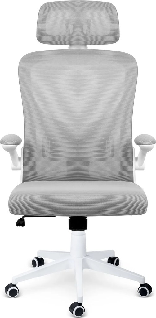 Kancelárska stolička mikrosieťová Sofotel Brass - sivá