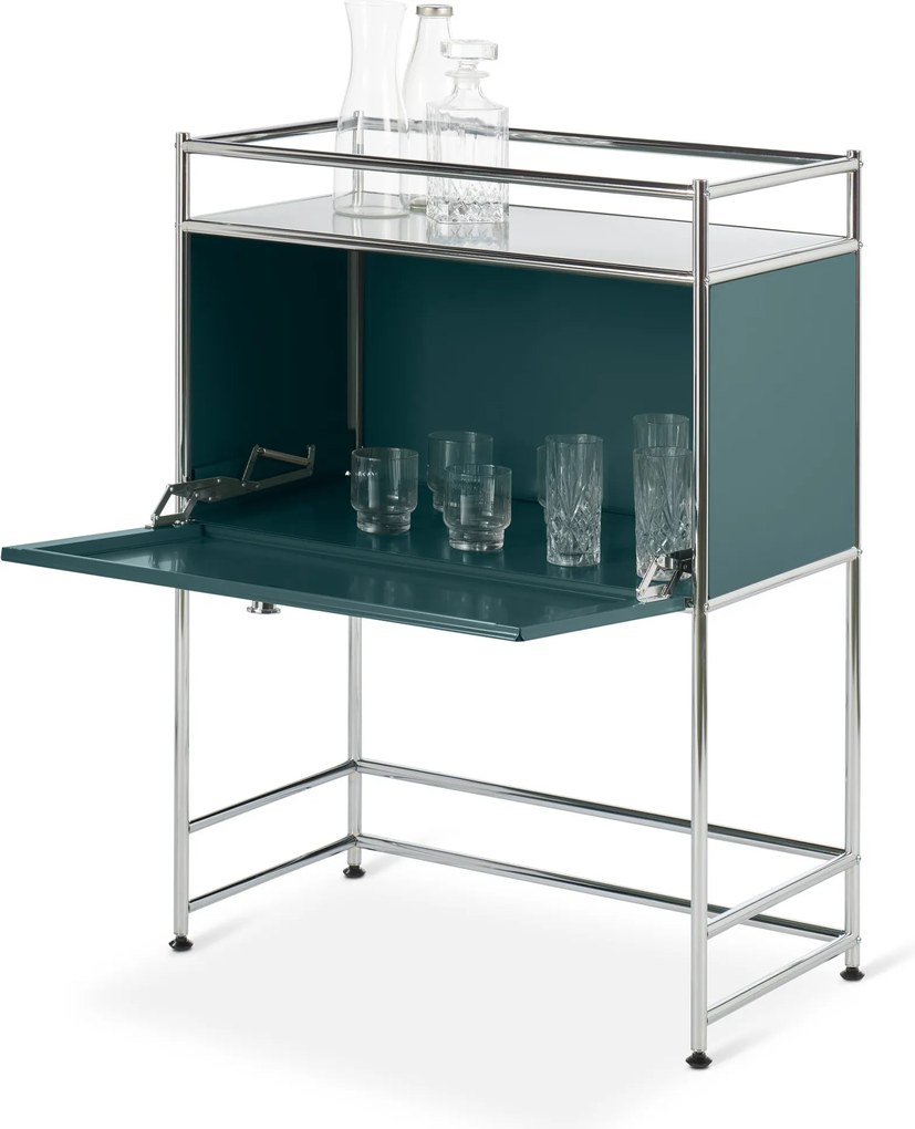 Stolík »CN3« s výklopným priečinkom, zelený