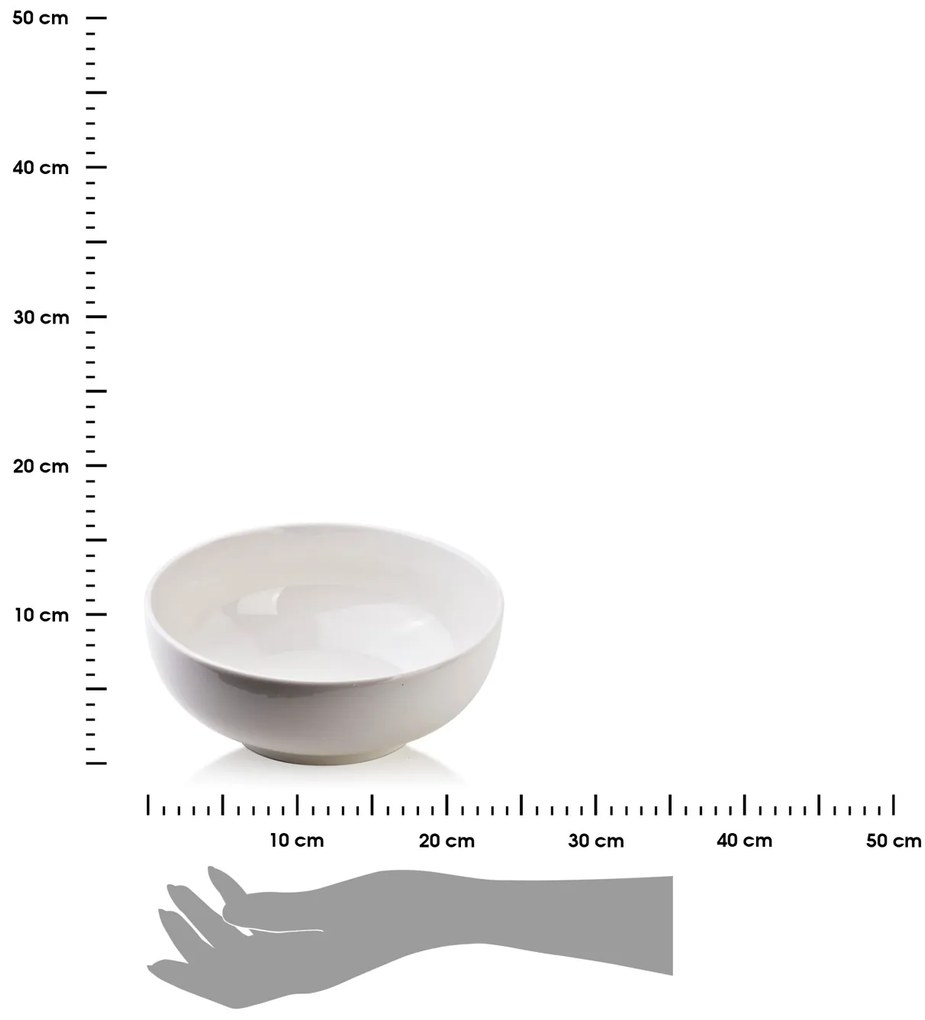 Mondex Porcelánová miska Basic (fi) 23,8 cm
