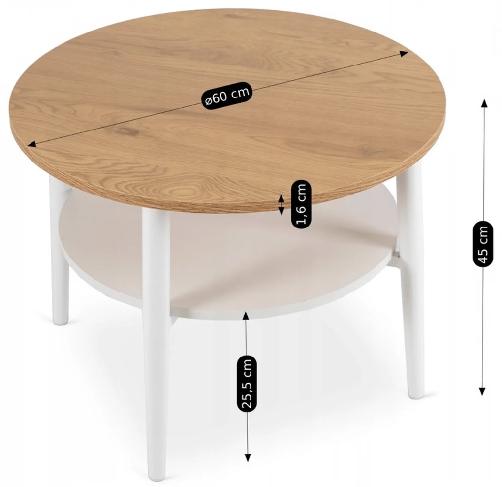 PROXIMA.store - Dizajnový konferenčný stolík PAULO FARBA: čierna, Materiál: orech