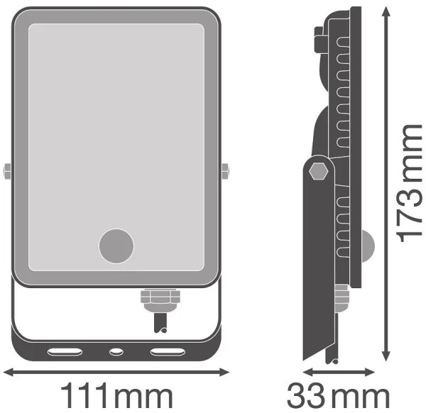 Ledvance - LED Vonkajší reflektor so senzorom FLOODLIGHT LED/20W/230V 6500K IP65