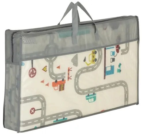 PETITE&MARS - Skladacia podložka na hranie CAMPY ELEPHANT&CITY