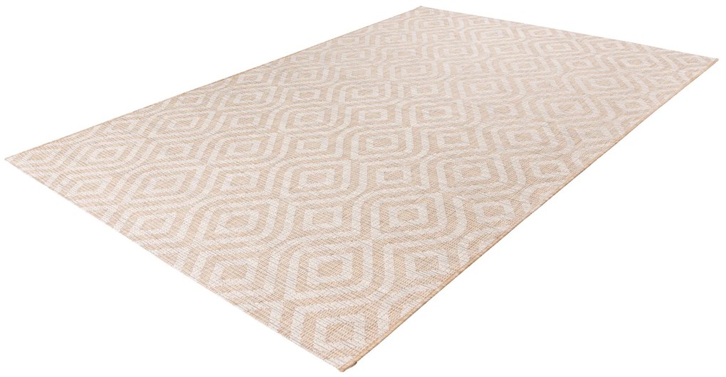 Obsession, Kusový koberec Nordic 872 taupe – na von aj na doma, 120x170, hnedá, chodba / predsieň