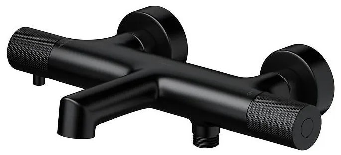 Cersanit S951-566 - Termostatická vaňová batéria ZEN čierna